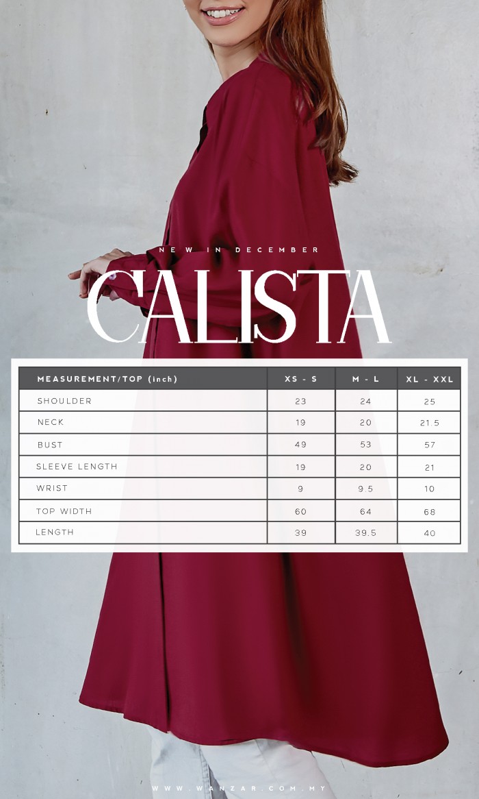 Calista Blouse in Maroon